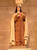 Crozet (Loire) - Nouvelle eglise - Statue (01)